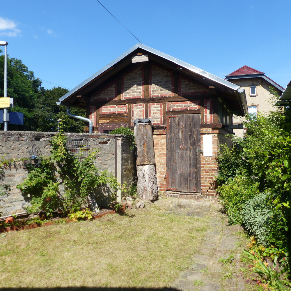 Grüne Idylle am Umweltbahnhof